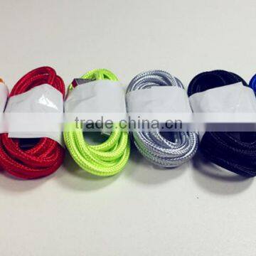 New Design Micro USB Data Charging Cable For Android USB Cord Braided Nylon Data Cable photo-3