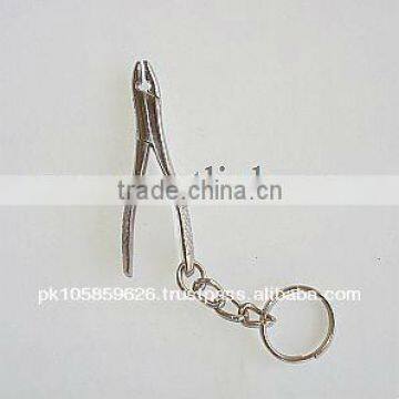 Dental Extracting Forceps Fix Key Chain