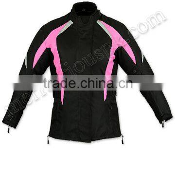 Women Black Cordura Jacket