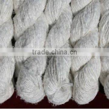 white throwster silk yarns in 100 gram skeins suitable for dyeing