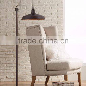 1024-26 Shade Tilts a Handsome Take on More Traditional Pharmacy Style Bronze Industrial Floor Lamp photo-2