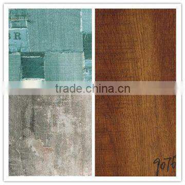 modern design woodgrain decor melamine paper