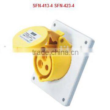 3p 16a 32a SFN-413-4 Hide inclined socket