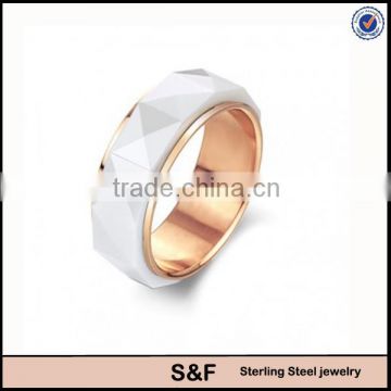 White Ring Fashion Jewellery For Women Ceramic Jewelry                        
                                                Quality Choice