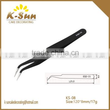 UNIQUE K-sun S/S Olecranon tweezers for fondant cake decoraing Olecranon tweezers reposteria