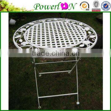 Sale High Quality Folding Antique Round Table Outdoor Furniture For Garden Patio J15M TS05 X00 PL08-5134