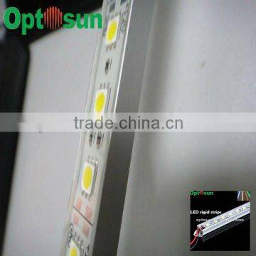 Flexible white pcb 12v led strip rigid bar(OS-WS5050W60G)