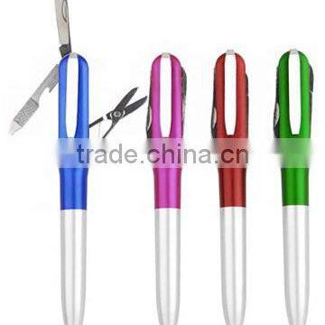 15 CM Plastic Quality Multi Function Pen K-CF02