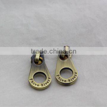 Classic Metal Zipper Slider Zip Puller Zipper Head for Bags photo-3