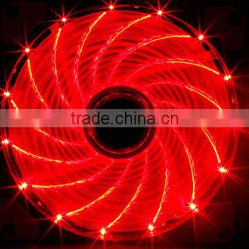 Alseye CA1101w Manufacture SC-120 15 Led 4 Color Porpular Gaming Case Cooling pc Fan photo-3