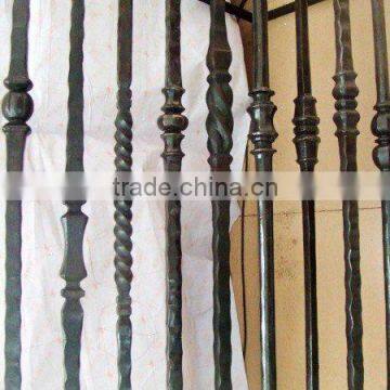 BX wrought iron stair baluster