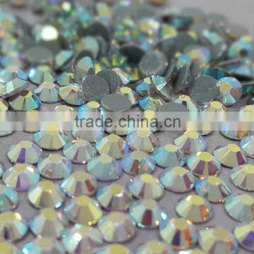 top quality new color tone ss20 crystal AB color hot fix rhinestone super shine hot fix stone