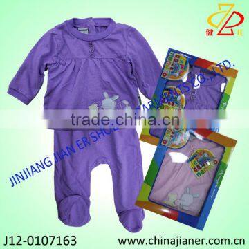 2014 new style newborn baby gift set 2 packing clothes