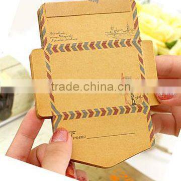 2014 high quality hot new mini kraft paper envelopes made in china