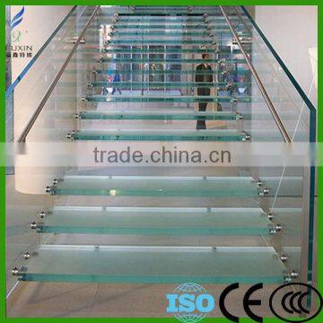 laminated safety glass for stairs/bulletproof glass for cars
