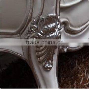 Factory Wholesale Living Room Furniture Sofa, White Leather Sofa, Luxury Sofas photo-6