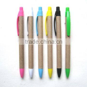 2014 Eco-friendly Recycled Pen CE EN71 Certificates