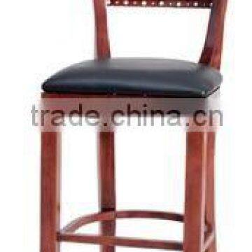 beech wood chair solid wood barstool