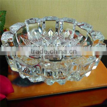 Snow-carved Crystal Ashtray,pure crystal ashtray ,crystal ashtray for Home