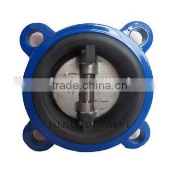 ductile iron wafer swing check valve