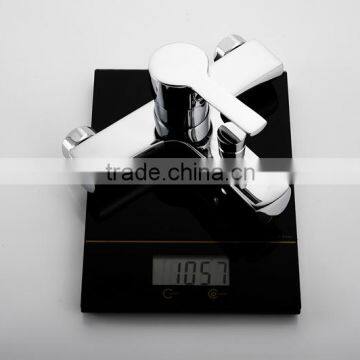 QL-0980 BATHROOM CHROME BASIN SINK MIXER, BATH FILLER MIXER, BATH SHOWER MIXER photo-3