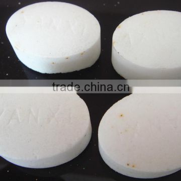 Water cleaning tablets press