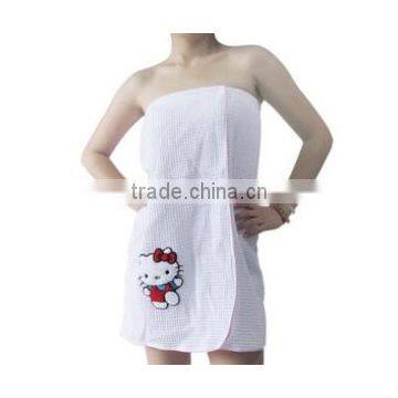 Waffle Wrap Women Girls Bath Room Towel