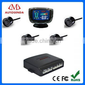 7 stages color LCD display car sensor of parking with 2 sensors,4 sensors,6sensors.8sensors