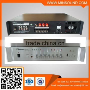 Minsound USB-240M professional power amplifier with U disk