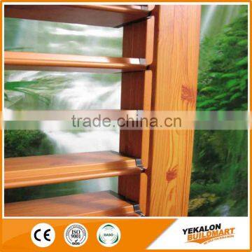 New Top Selling High Quality Competitive aluminium wood transfer roller shutter Window