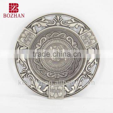 Souvenir zinc alloy ashtray