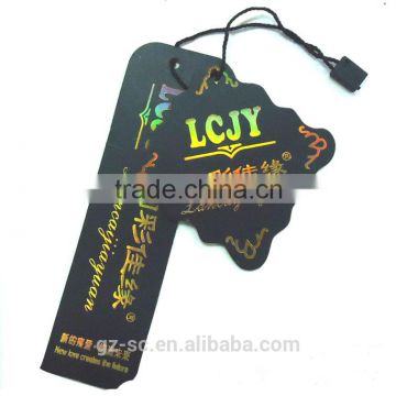 Cheap printed custom paper hang tags wholesale