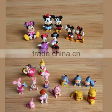 small plastic figure miniature cute toy manufacture anime film movies action figurine OEM&ODM 1/18 pvc cartoon Figure