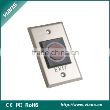 CE vians emergency no touch exit button for access control infrared sensor