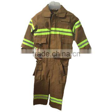 new arrive Christams Party role play kids costume kids firemans costume suit firefighter suit