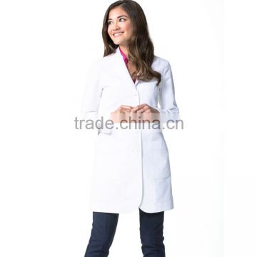 High quality fahsion lab coat designs uniform lab coats medical lab design doctor lab coats OEM