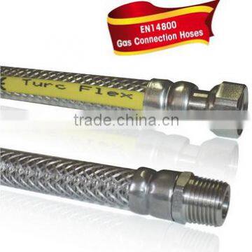 1/2''- 1/2'' Flexible Metal Hoses For Natural GAS- 50 cm