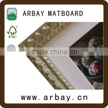 Wholesale White Mats + Golden Frame Art Chart Paper Decoration Photo Paper photo-2