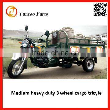 Single cylinder,air-cooling,4 stroke heavy duty three wheel cargo tricyle 3 wheel motorcycle on sale