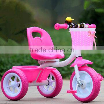 Plastic pedal children tricycle, Kids 3 wheeler pedal car, Kids Trike