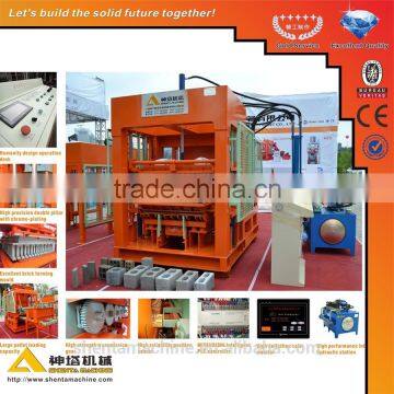 QTY10-15 automatic new product construction block making machine