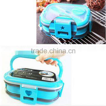 NEW 2016 2 Layer Rectangle Lunch Box Container Eco-friendly Kid Lunchbox photo-4