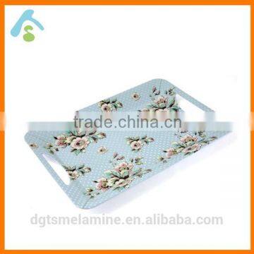 Custom Melamine Serving Tray With Handles photo-2