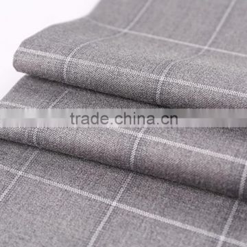 China Fabric textile supplier Designer Woven polyester elastane stain fabric price per meter wholesale for garments