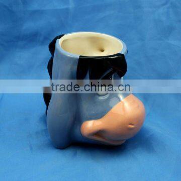 3D ceramic animal mug