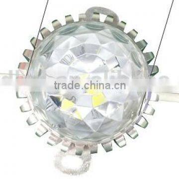 24v Ip66 With Good Quality Normal SMD5050 12leds 70mm Diamond Cover Milk White,transparent Look Led Pixel Piont Light for Logo photo-3
