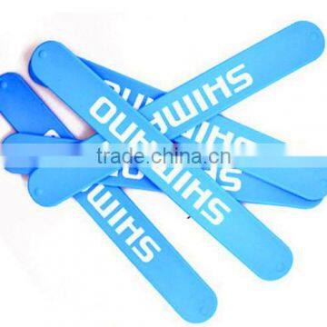 2016 High Quality Cheap Custom Silicone Slap Bracelet Wholesale photo-3