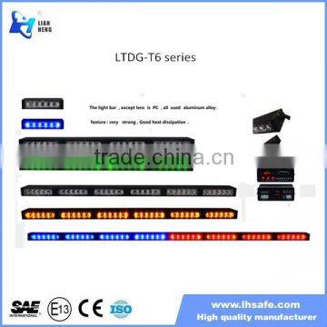 6 Led Red Blue green amber Emergency Traffic advisor light bar LTDG-T6