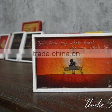 Wooden Vintage Style Sign - Wall Decoration WQ-026