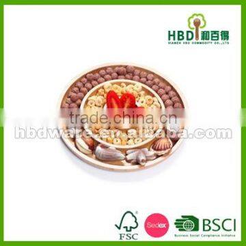Bamboo Round Dish